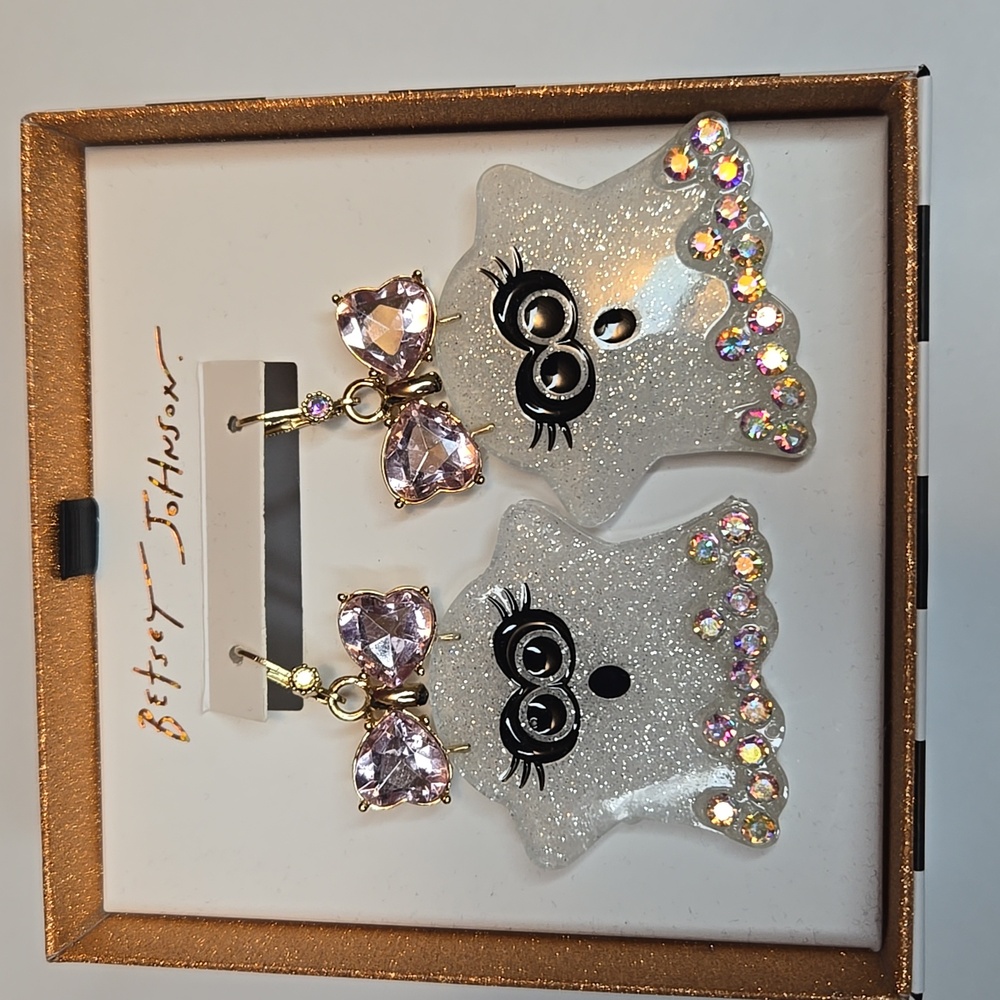 Betsey Johnson Ghost Earrings